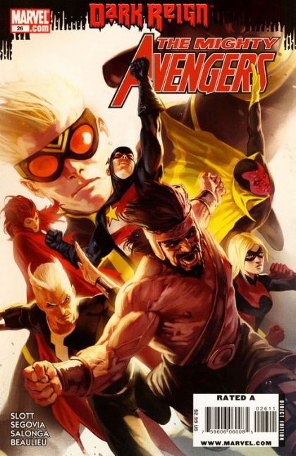 Mighty Avengers, Vol. 1 #26A Marko Djurdjević Regular