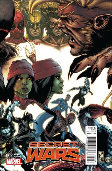 Secret Wars (2015) #2B Simone Bianchi Incentive Connecting Variant (1:20)
