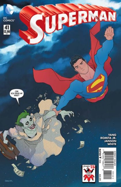 Superman, Vol. 3 #41B Karl Kerschl Joker 75th Anniversary Variant Cover