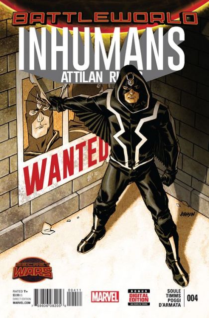 Inhumans: Attilan Rising #4A Regular Dave Johnson Cover