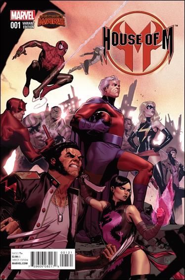 House of M, Vol. 2 #1B Jorge Molina 1:20 Cover