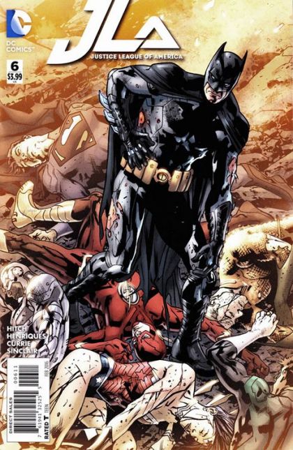 Justice League of America, Vol. 4 #6A Bryan Hitch Regular Cover