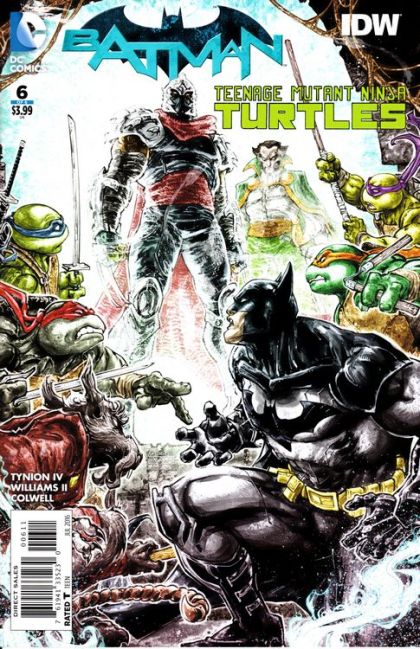Batman / Teenage Mutant Ninja Turtles #6A Regular Freddie E. Williams II Cover