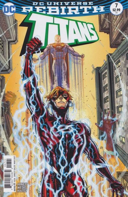 Titans, Vol. 3 #7B Variant Nick Bradshaw Cover
