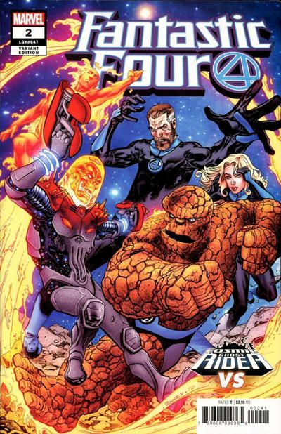 Fantastic Four, Vol. 6 #2D Tom Raney Cosmic Ghost Rider VS Variant