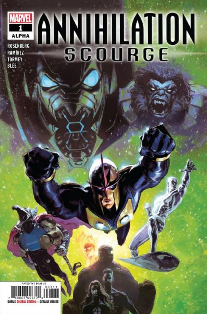 Annihilation: Scourge - Alpha, Vol. 1 #1A Regular Josemaria Casanovas Cover