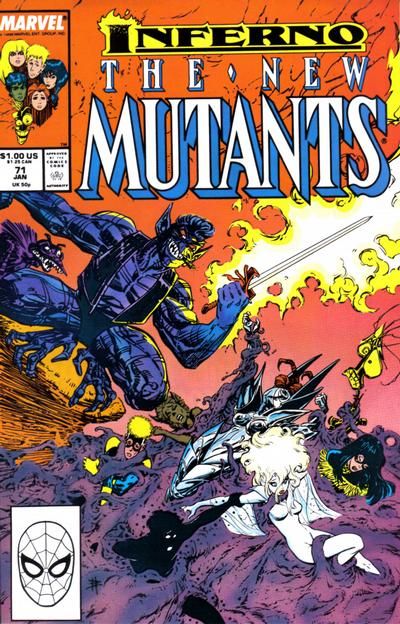New Mutants, Vol. 1 #71A Direct Edition