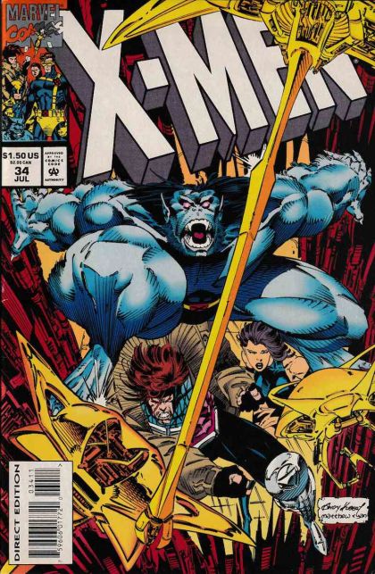 X-Men, Vol. 1 #34A Direct Edition