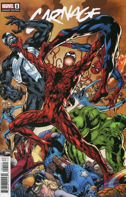 Carnage, Vol. 3 #1B Bryan Hitch Cover