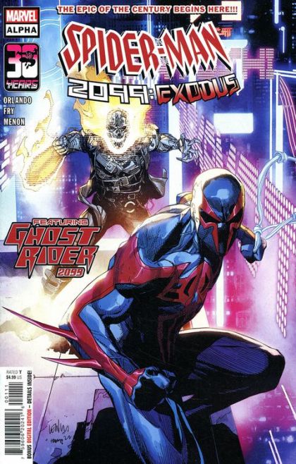 Spider-Man 2099: Exodus - Alpha #1A Regular Leinil Francis Yu Cover