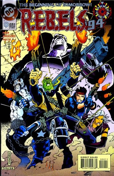 R.E.B.E.L.S., Vol. 1 #0A Direct Edition