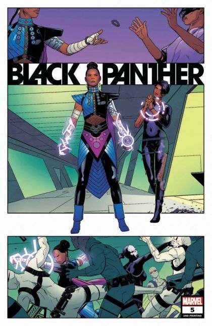 Black Panther, Vol. 8 #5D 2nd Printing Juann Cabal Variant Cover