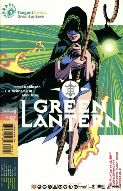 Tangent Comics: Green Lantern #1A Direct Edition