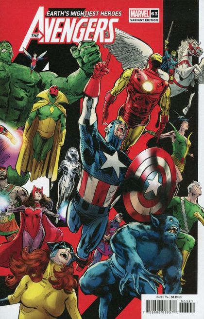 The Avengers, Vol. 8 #63D Phil Jiménez Avengers Assemble Connecting Variant
