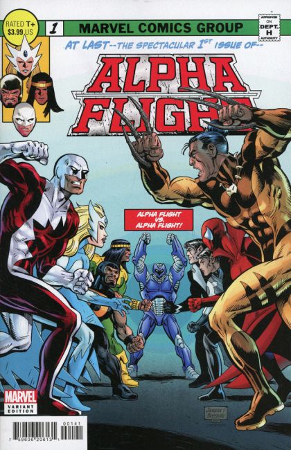 Alpha Flight, Vol. 5 #1D Dan Jurgens Variant
