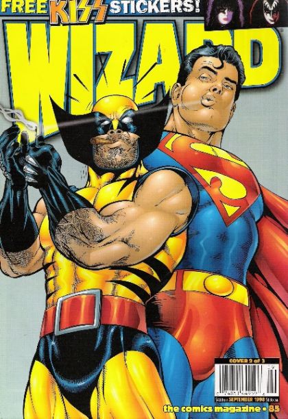 Wizard: The Magazine of Comics, Entertainment and Pop Culture #85/2 Wolverine and Superman