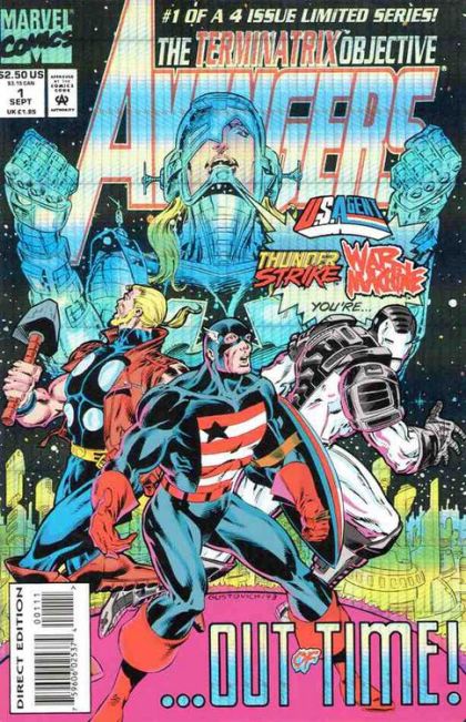 The Avengers: The Terminatrix Objective #1A Direct Edition
