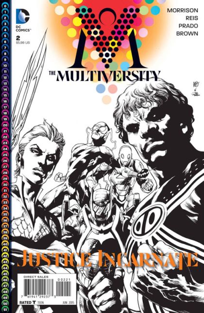 The Multiversity #2B Ivan Reis Black and White Cover