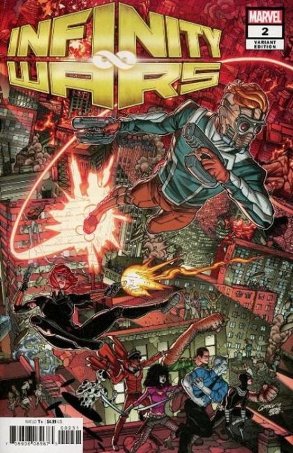 Infinity Wars #2C Variant Javier Garrón Connecting Cover