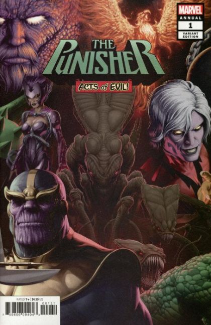 The Punisher, Vol. 12 Annual #1B Variant John Tyler Christopher Connecting Cover