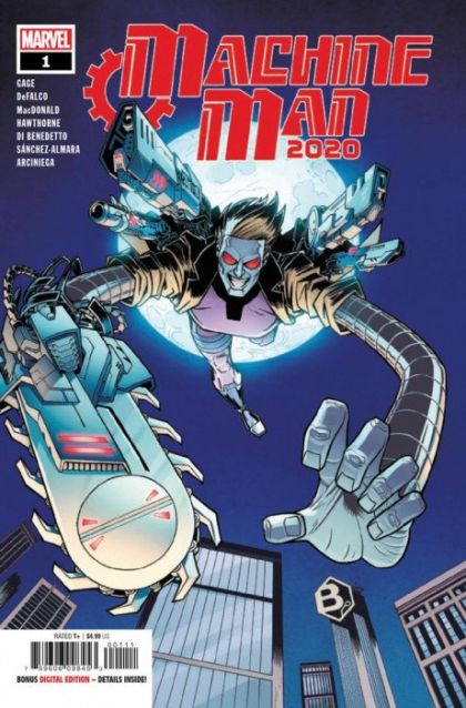 Machine Man 2020, Vol. 2 #1A Regular Nick Roche Cover