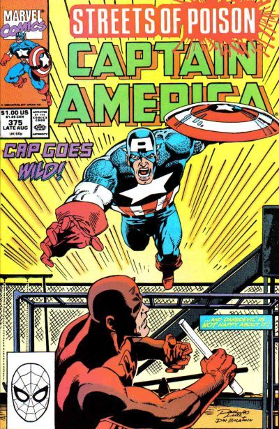 Captain America, Vol. 1 #375A Direct Edition