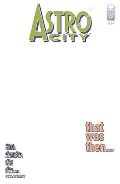 Astro City: That Was Then... Special #1H Blank Cover