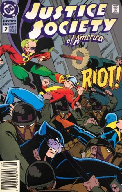 Justice Society of America, Vol. 2 #2B Newsstand Edition