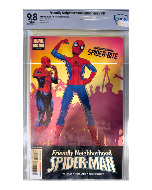 Friendly Neighborhood Spider-man #6 CBCS 9.8 Second Printing
