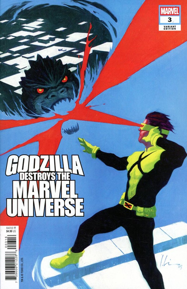 Godzilla Destroys the Marvel Universe #3