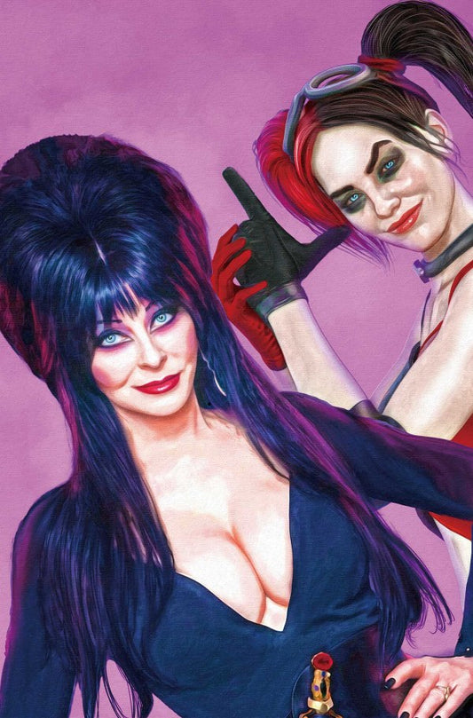Harley Quinn X Elvira #1 Cover ZA 1:15