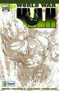 World War Hulk #1 David Finch Diamond Exclusive Sketch Variant