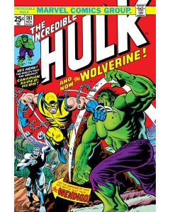 Incredible Hulk Wolverine Comic Cover