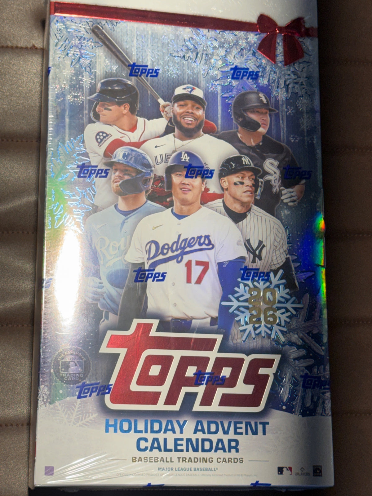 Holiday advent calendar  - front