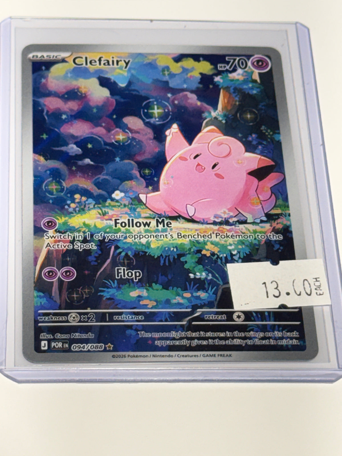 Clefairy  - front