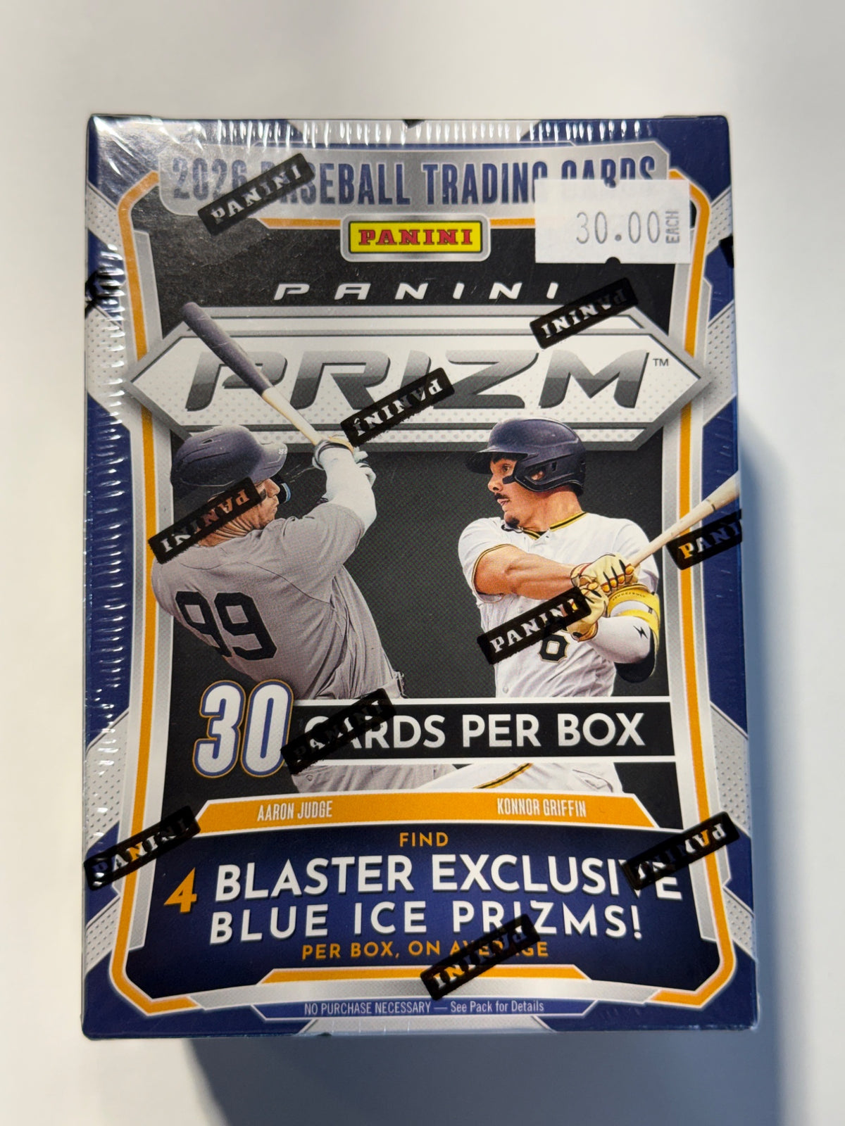 Prizm baseball  - front