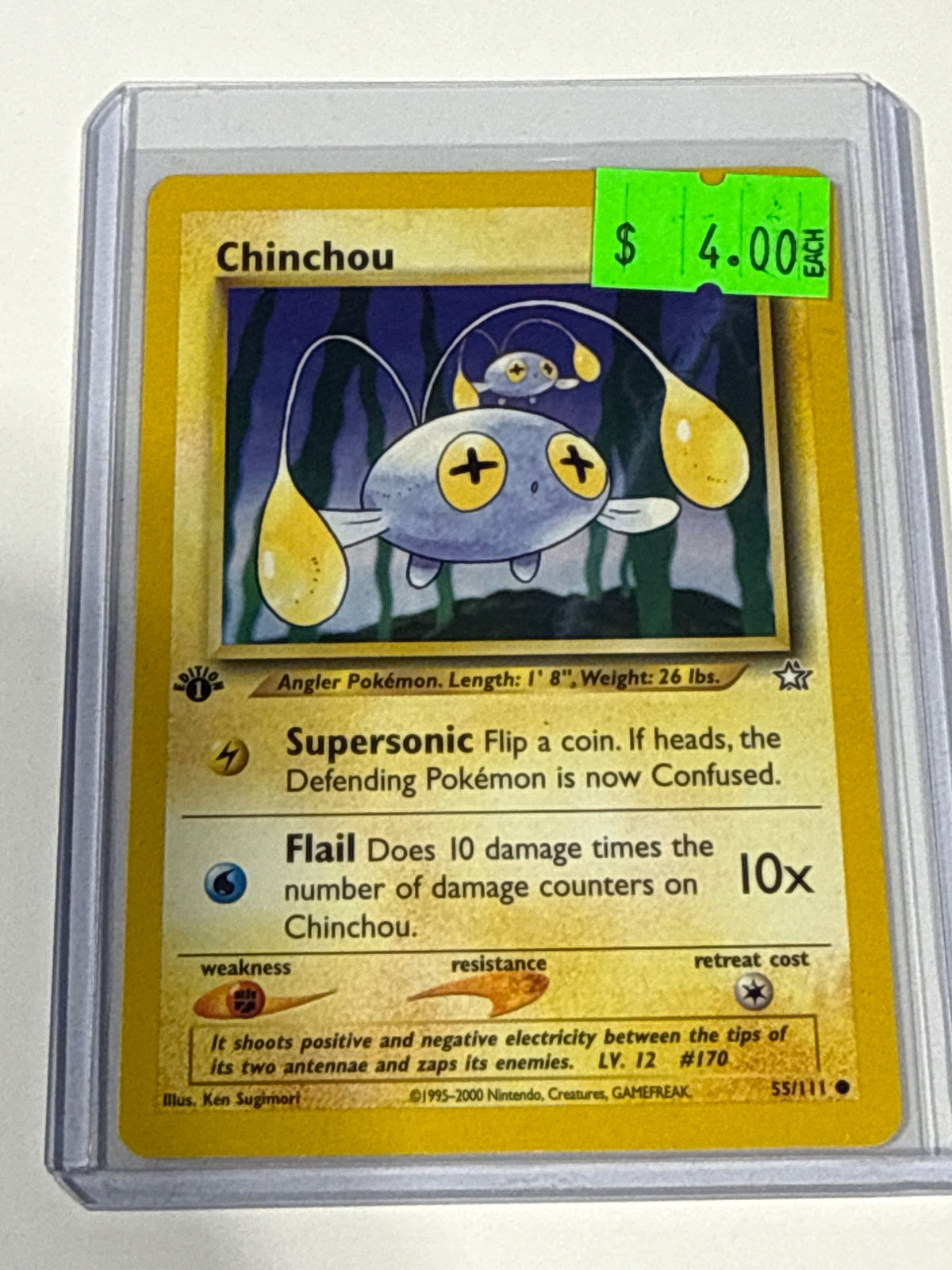 Chinchou  - front