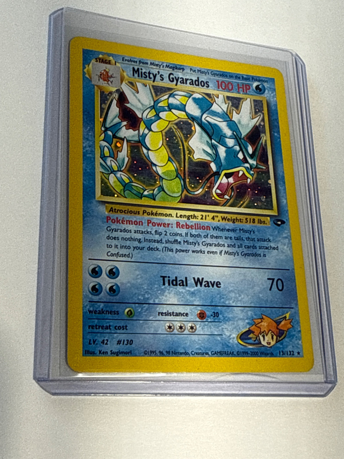 Misty’s gyarados - front