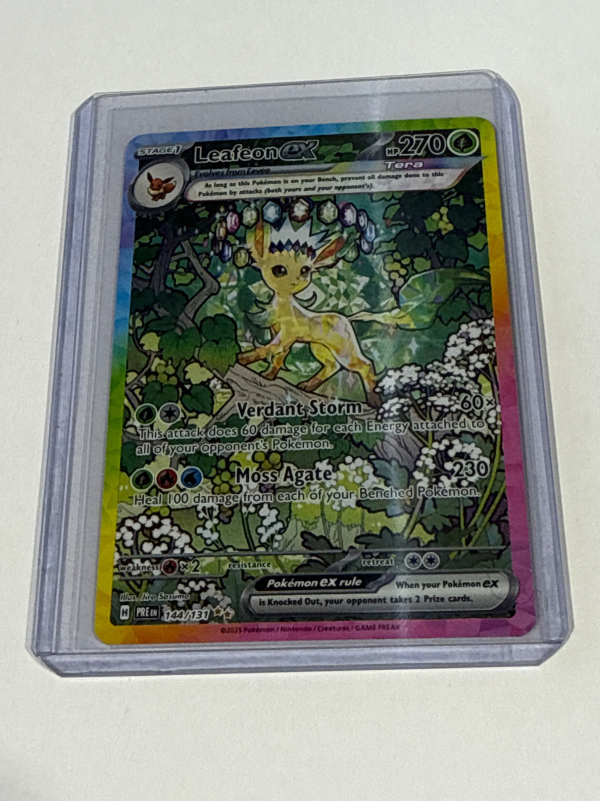 Leafeon ex 144/131 - front