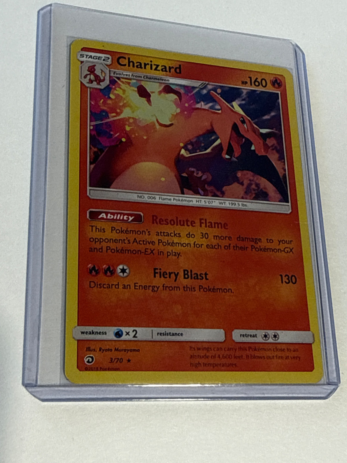 Charizard 3/70 - front