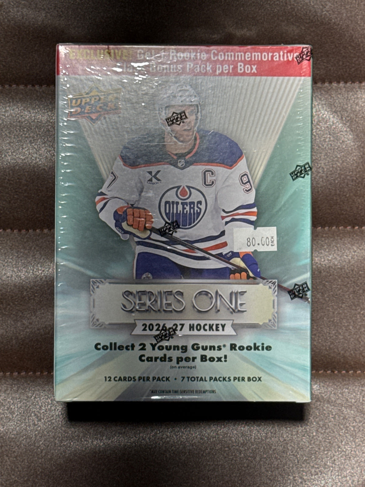 Series 1 26-27 upper deck hockey 7 pack  - front