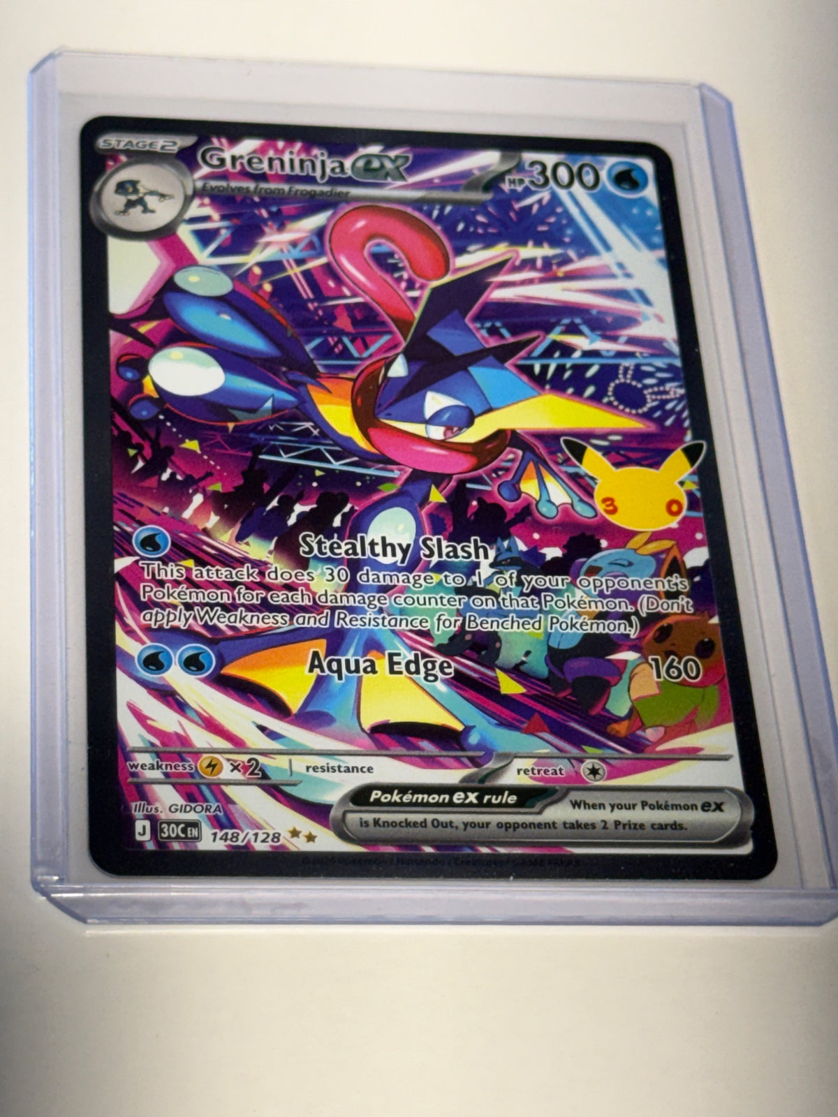 30th celebrations greninja sir - front