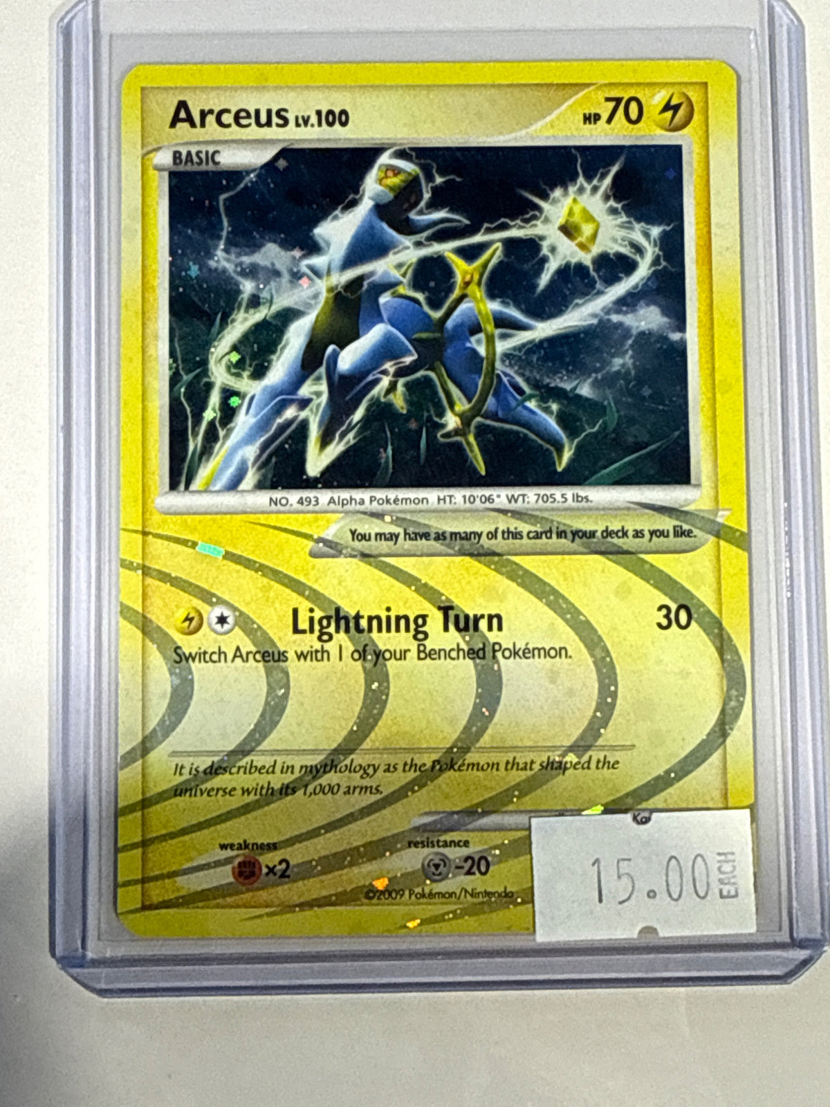 Arceus - front