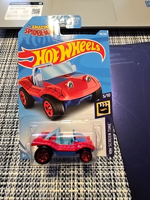 HOTWHEELS "THE AMAZING SPIDER-MAN" SPIDER MOBILE