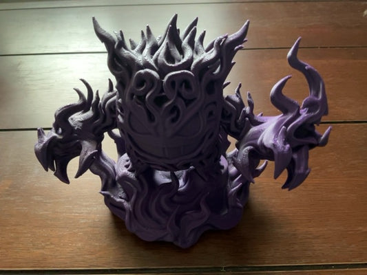 Gengar With Claws Statue 3D Print