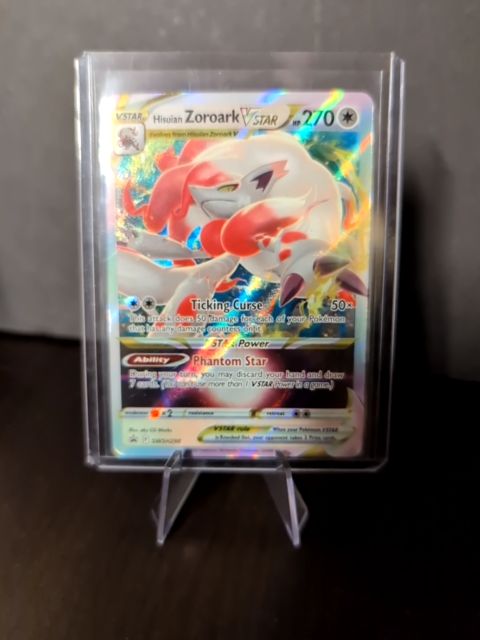 HISUIAN ZOROARK VSTAR SWSH298 SWORD & SHIELD POKEMON ULTRA RARE PROMO