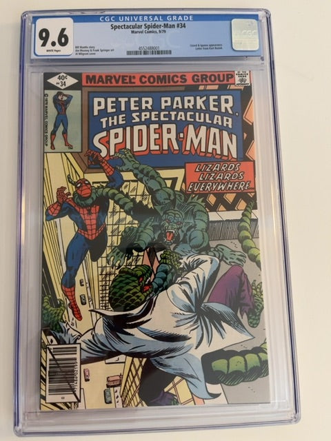 Spectacular Spider-man #34 CGC 9.6