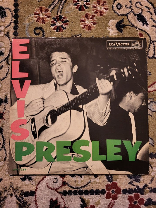 ELVIS PRESLEY Debut Self Titled Album 1956 RCA LPM-1254