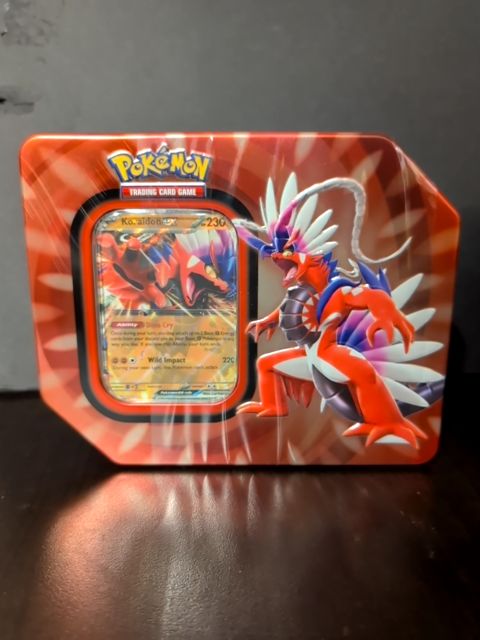 Pokemon TCG Paldea Legends Tin: Koraidon ex - NEW
