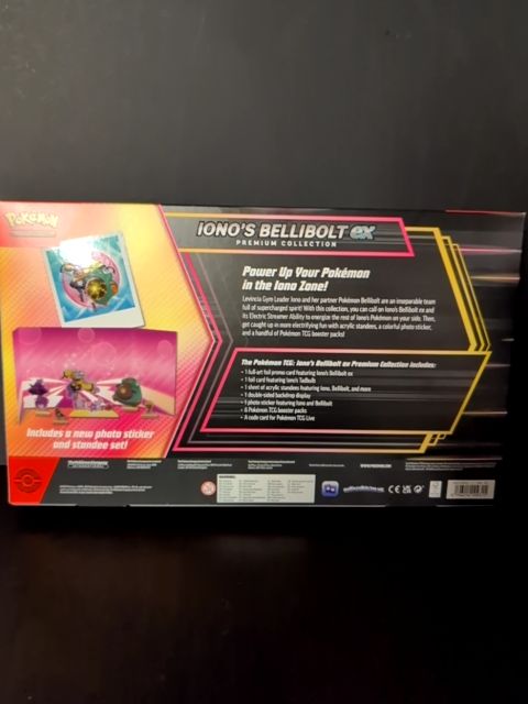 Iono's Bellibolt ex Premium Collection Box SEALED